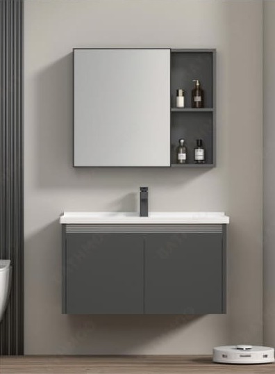 grifo monomando de acero inoxidable para baño
