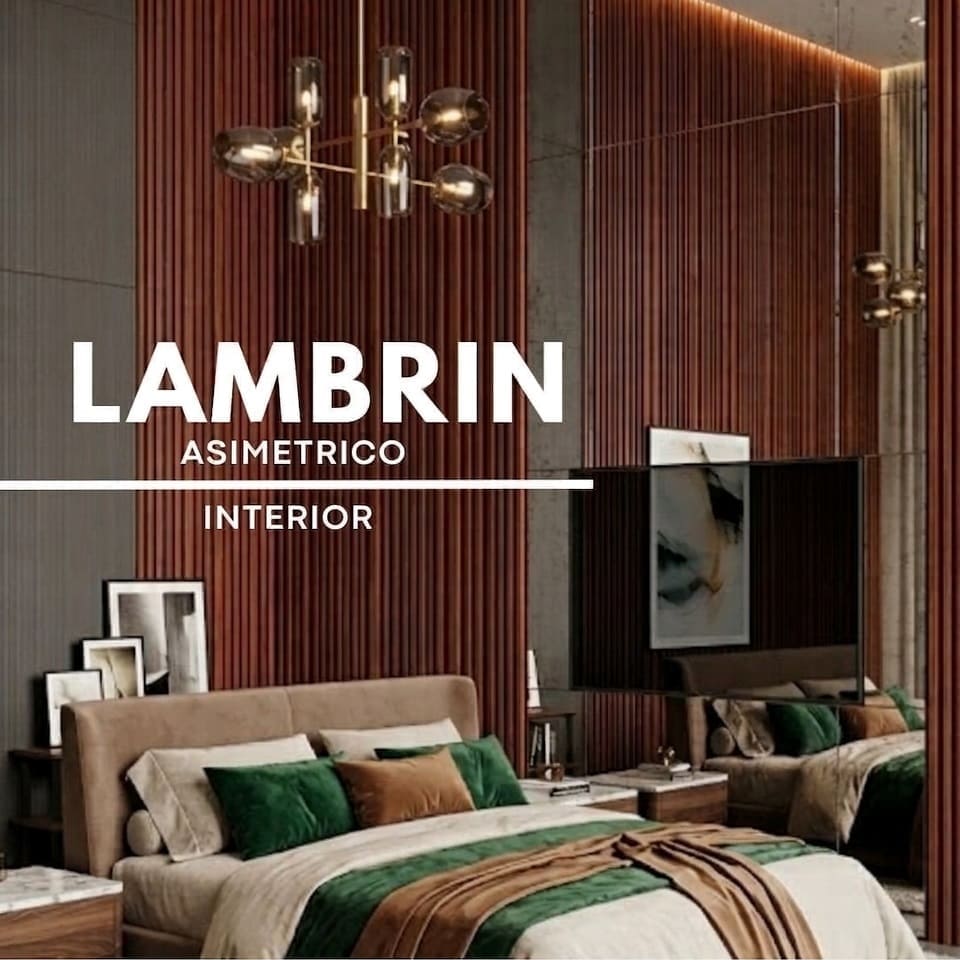 lambrín asimetrico - 2.90m * 15.9cm lambrin asimetrico